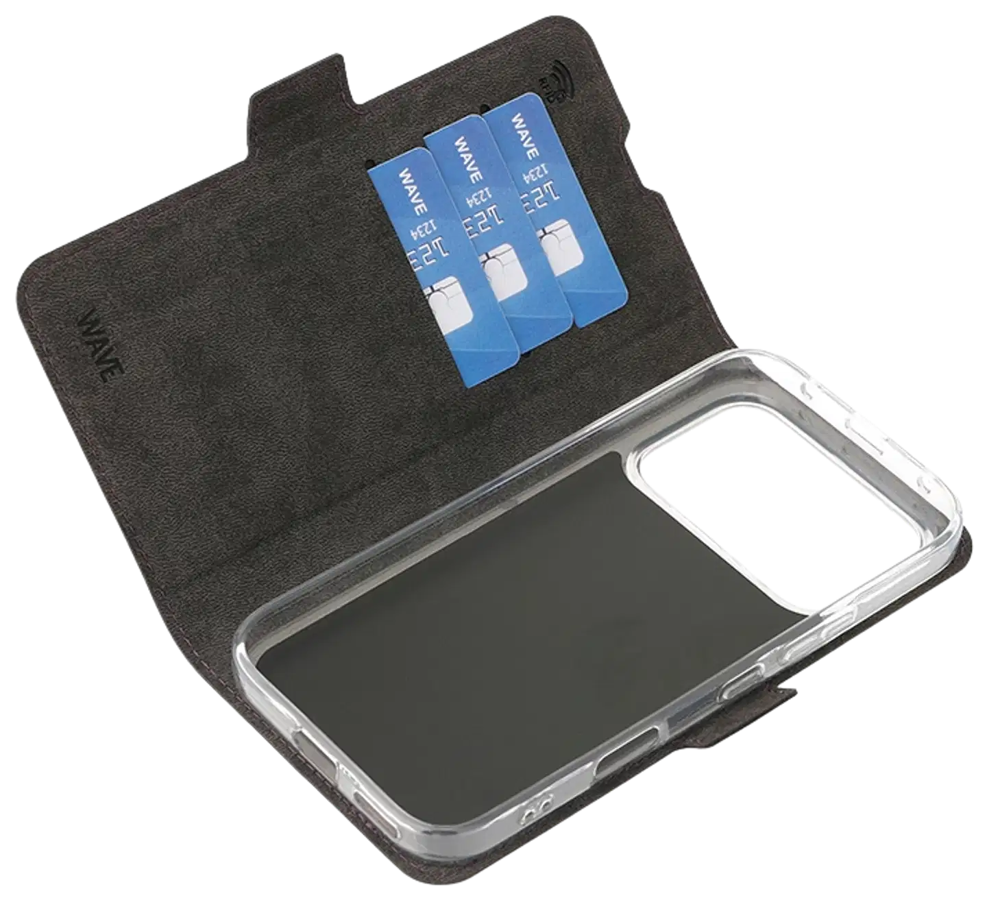 Wave Book Case, Honor 600/Honor 600 Pro, smoky sangria - 4