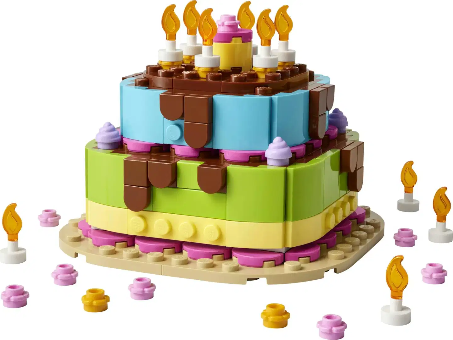 LEGO® Seasons and Occasions 40815 Synttärikakku - 2
