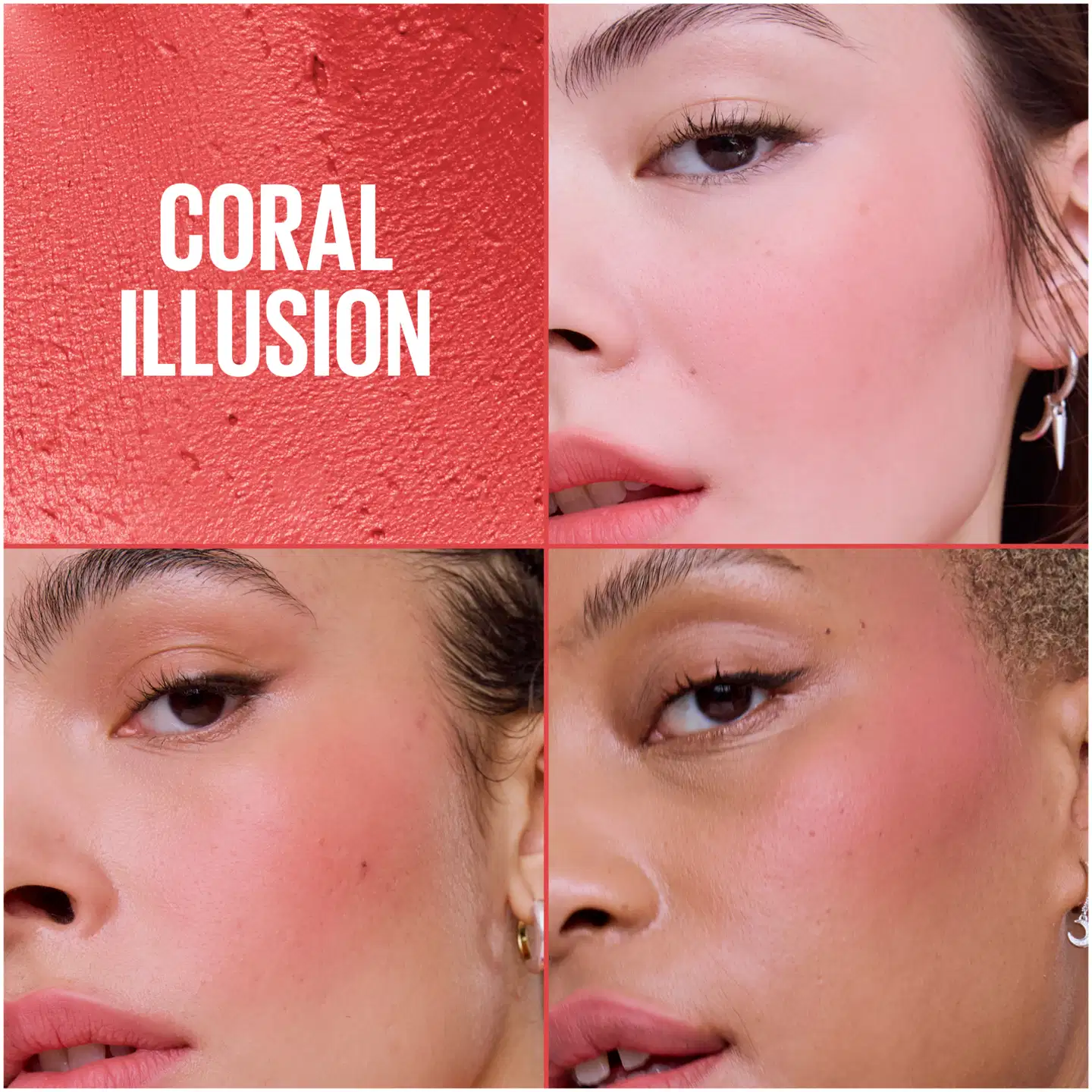 Maybelline New York Cloudtopia 16H Huuli- & Poskimousse 9 Dreamy Dawn 5 g - Coral Illusion - 3