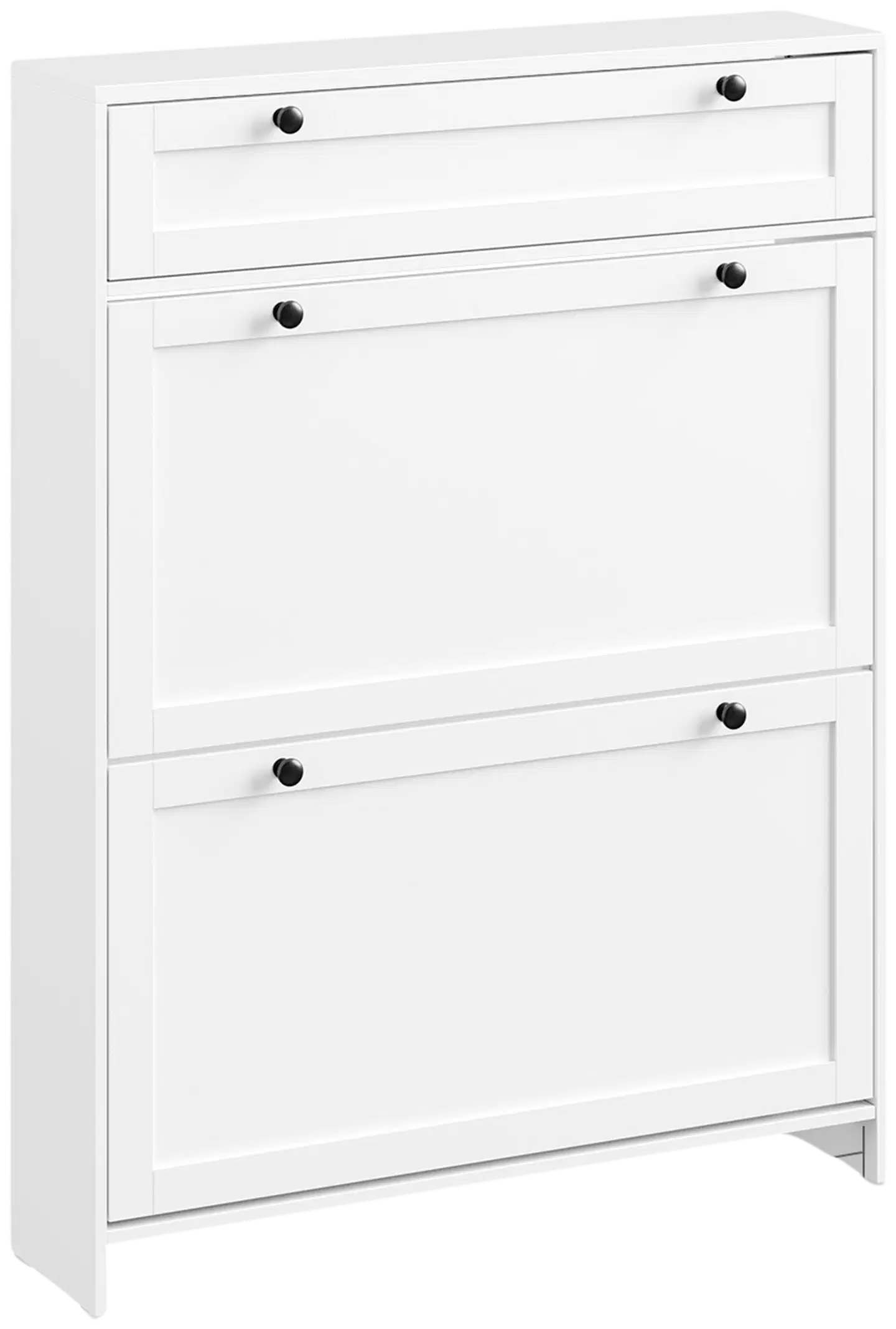 SoBuy kenkäkaappi valkoinen FSR207-W - 3