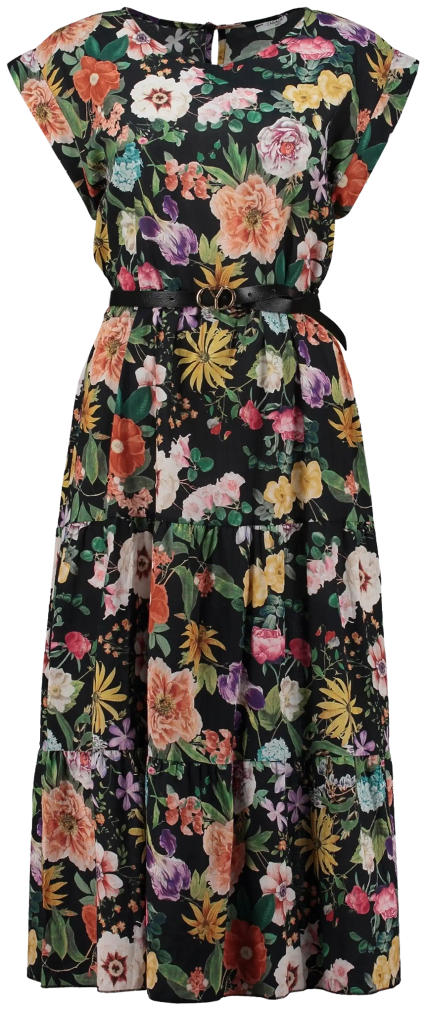Zabaione naisten mekko Ol44viraa - BLACK - 1