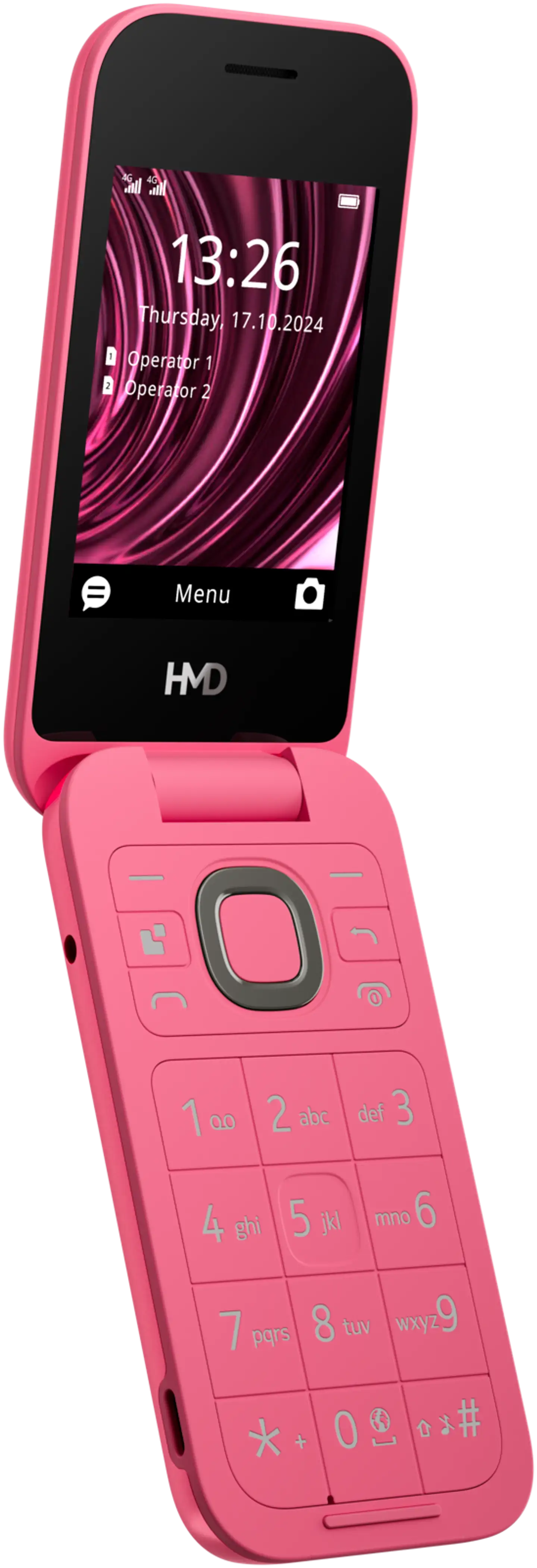 HMD Peruspuhelin 2660 Flip punainen - 3