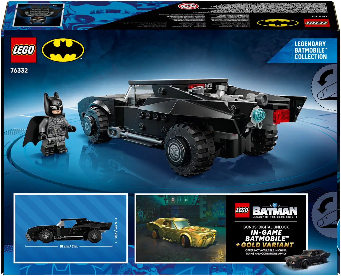 LEGO® Super Heroes DC 76332 The Batman™ ‑elokuvan Batmobile™ - 4