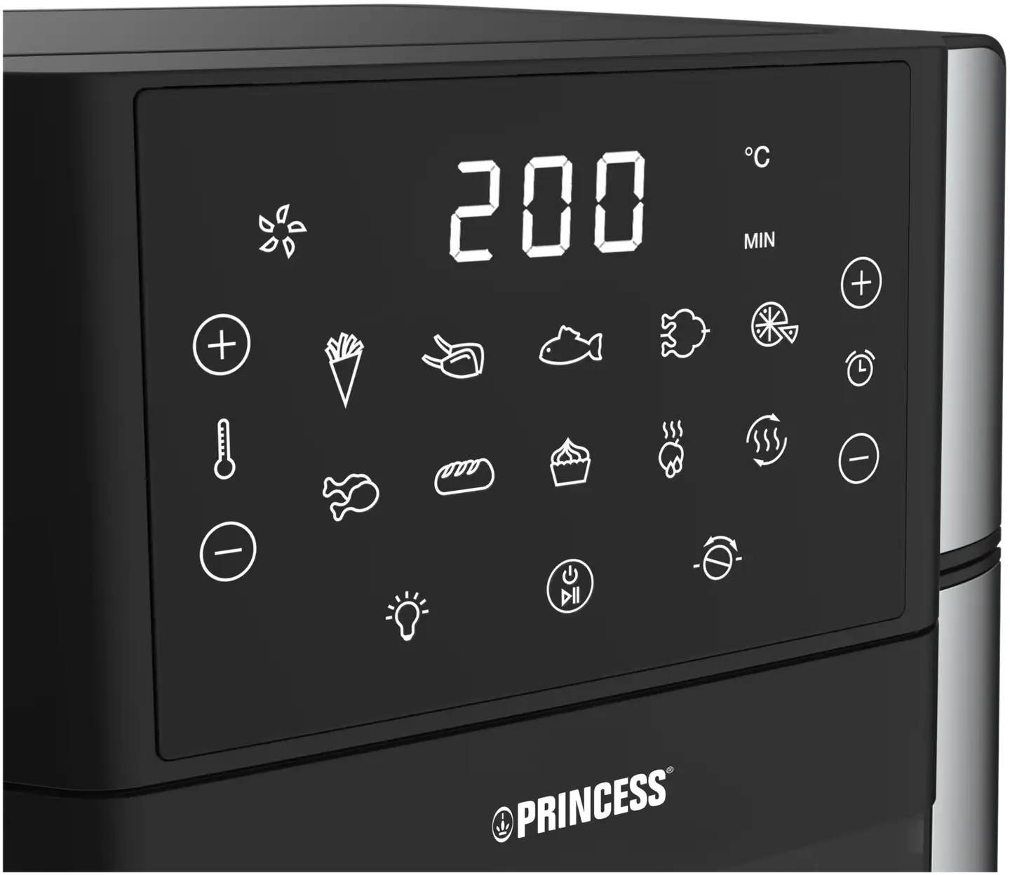 Princess 183315 Airfryer Uuni 12L, 2000W - 6