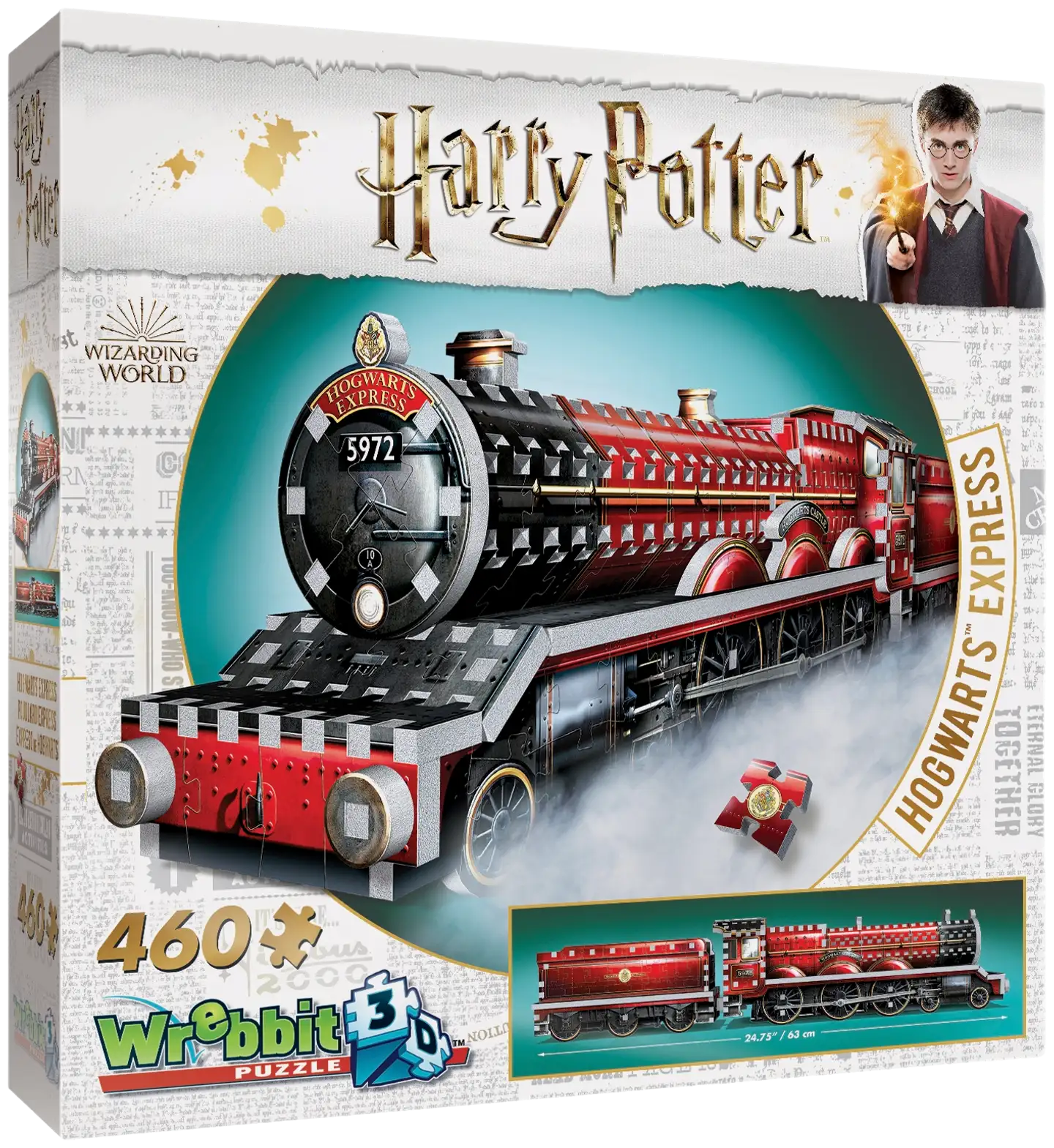 Wrebbit Harry Potter Hogwarts Express 460 palaa 3D-palapeli - 1
