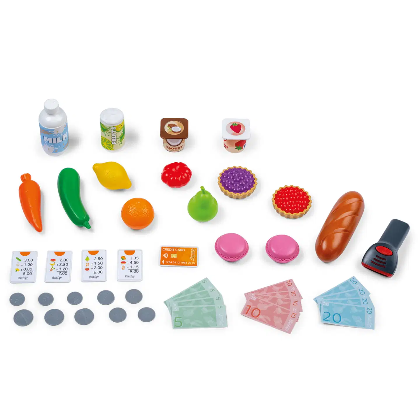Smoby Smarty Market, leikkikauppa hauskoihin kauppaleikkeihin - 5