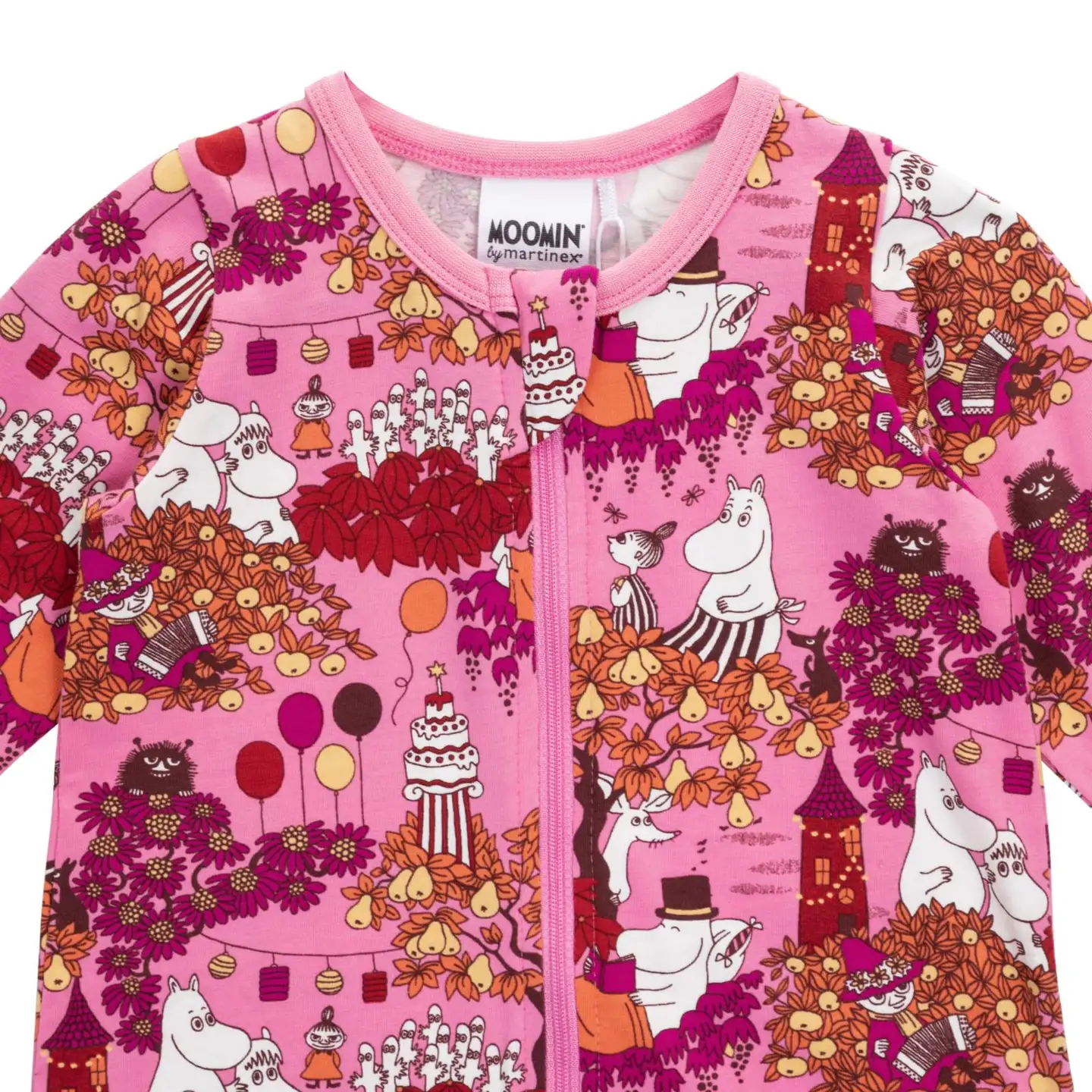 Martinex Muumi vauvojen pyjama Juhlahetki 588480 - Vaaleanpunainen - 2
