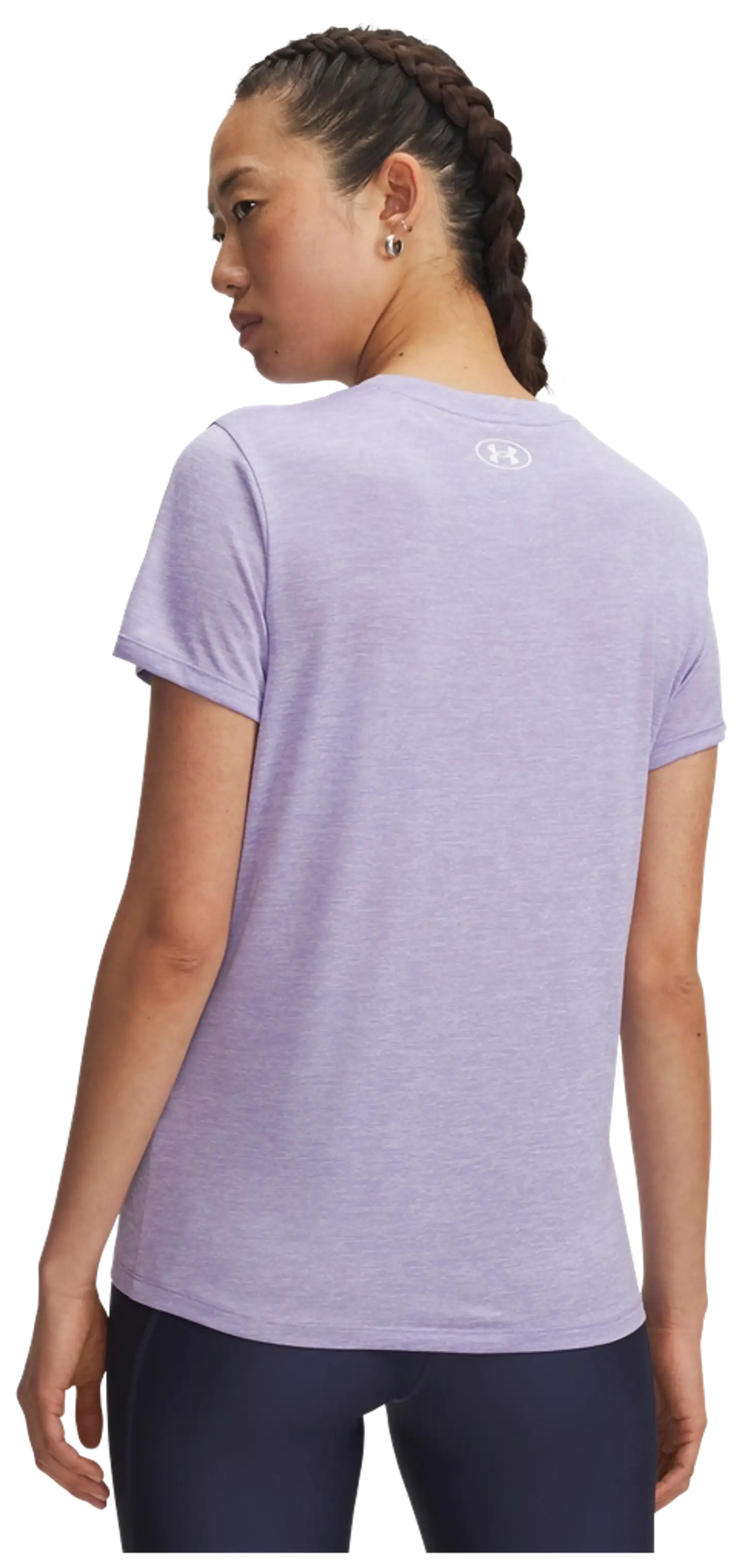 Under Armour naisten lyhythihainen treenipaita Tech SSC Twist 1384230 - Purple - 4