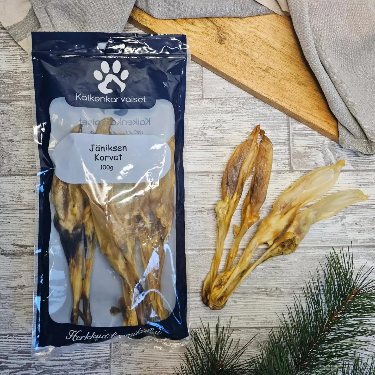 Kaikenkarvaiset Jäniksen korvat 100g - 3