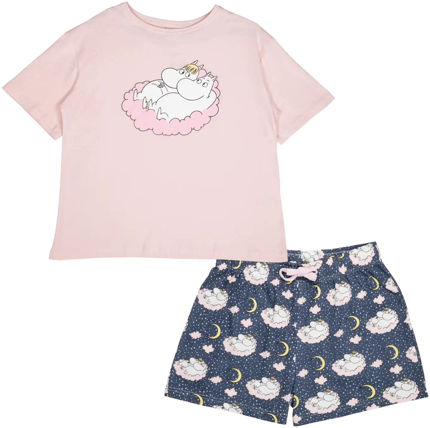 Martinex Muumi naisten shortsipyjama Lepo 585175 - SININEN - 1