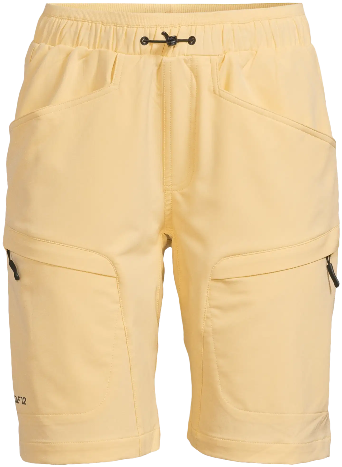 Luode12 naisten retkeilyshortsit loose-fit 223L182670 - golden haze - 2