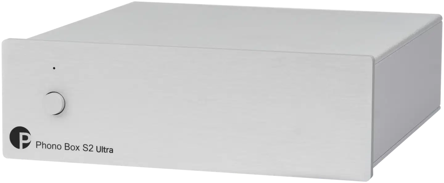 Pro-Ject Levysoitinesivahvistin Phono Box S2 Ultra hopea - 1