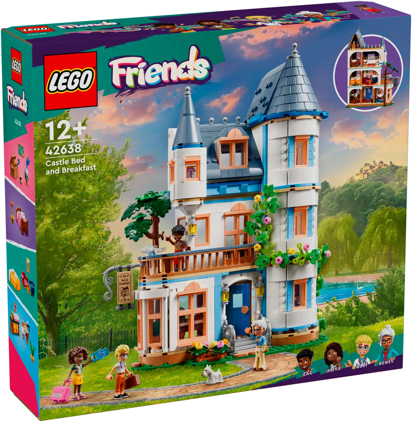 LEGO Friends 42638 Majatalo linnassa - 1