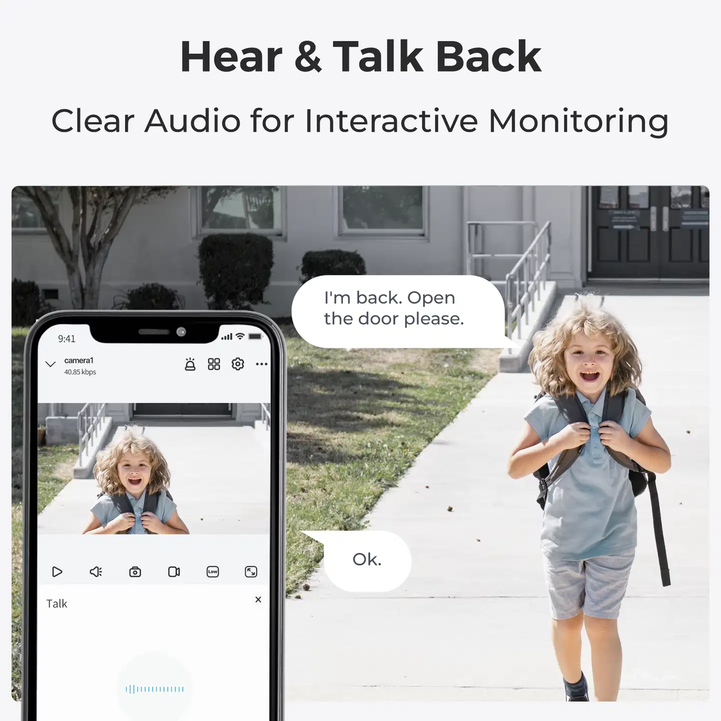 Reolink Argus 3E akkukamera ulkona/sisällä valkoinen - 3
