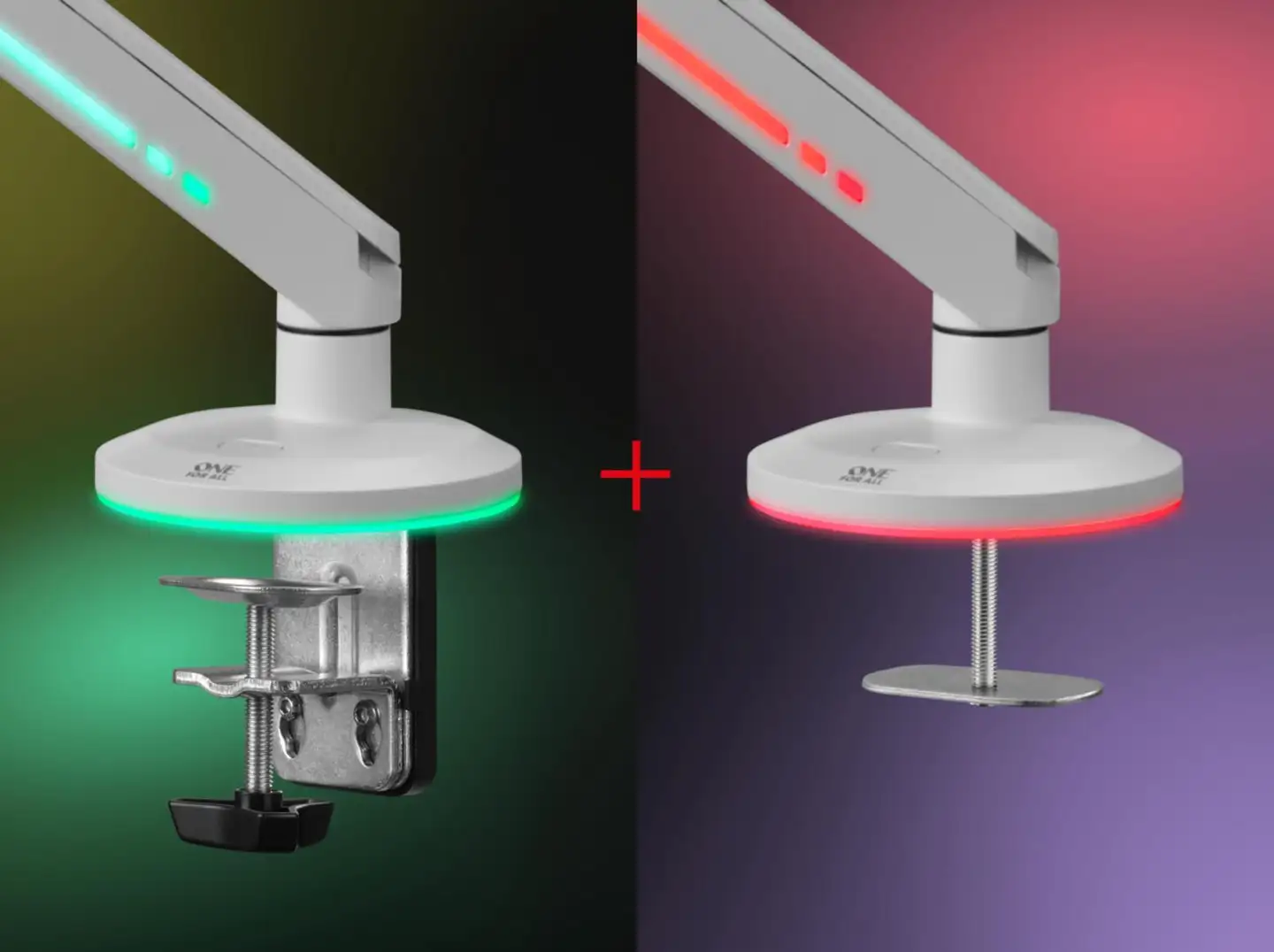 One For All DM8120 RGB Monitorivarsi, valkoinen - 10