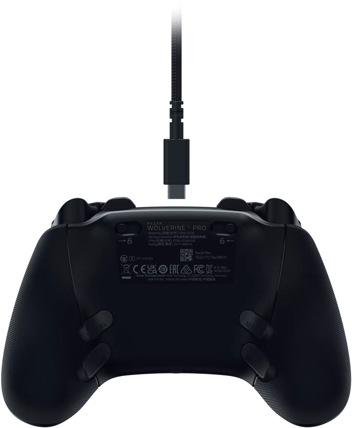 Razer Wolverine V3 Pro langaton PC/Xbox peliohjain musta - 4