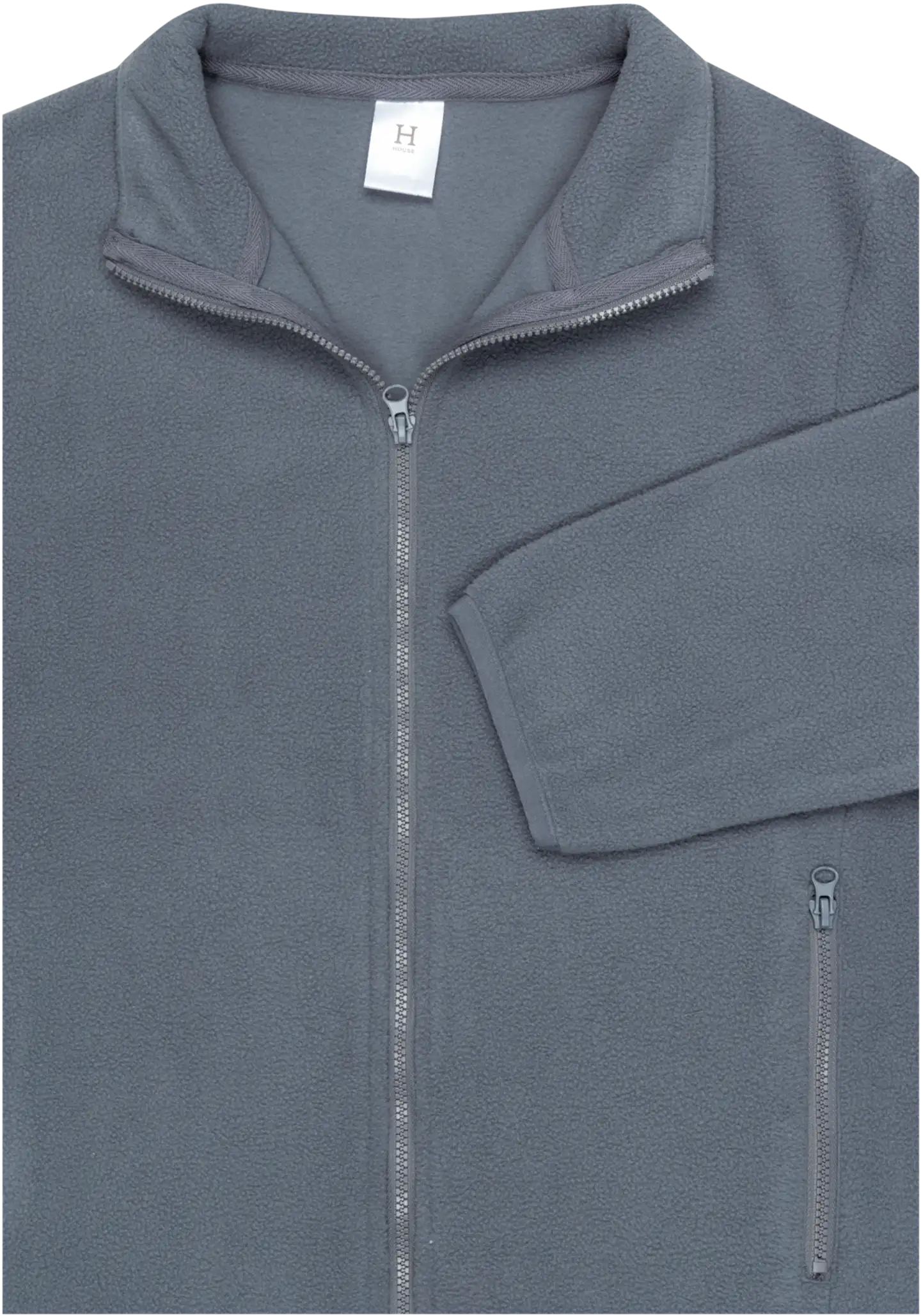 House nuorten fleecetakki 23PH292518 - Dark grey - 3