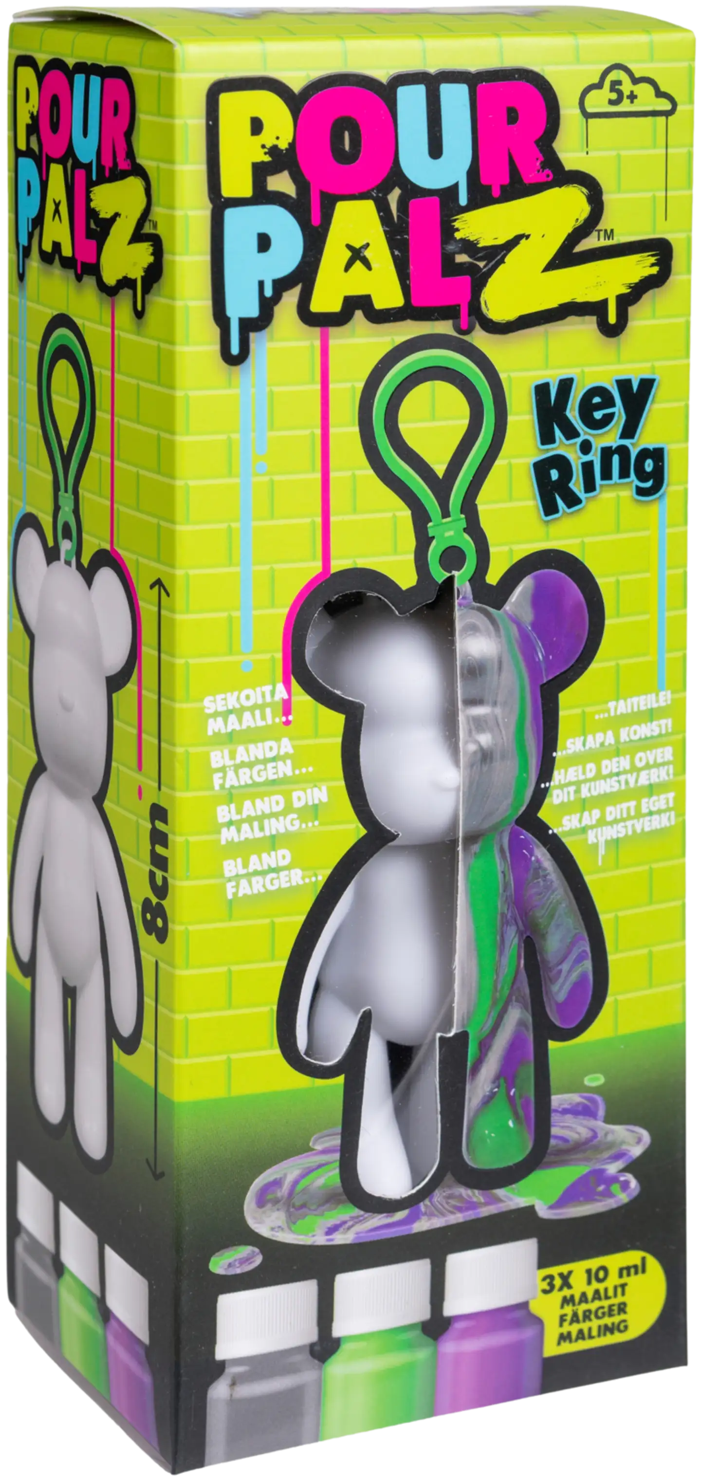 Pour Palz askartelusetti maalaa karhu koukulla lajitelma - 3