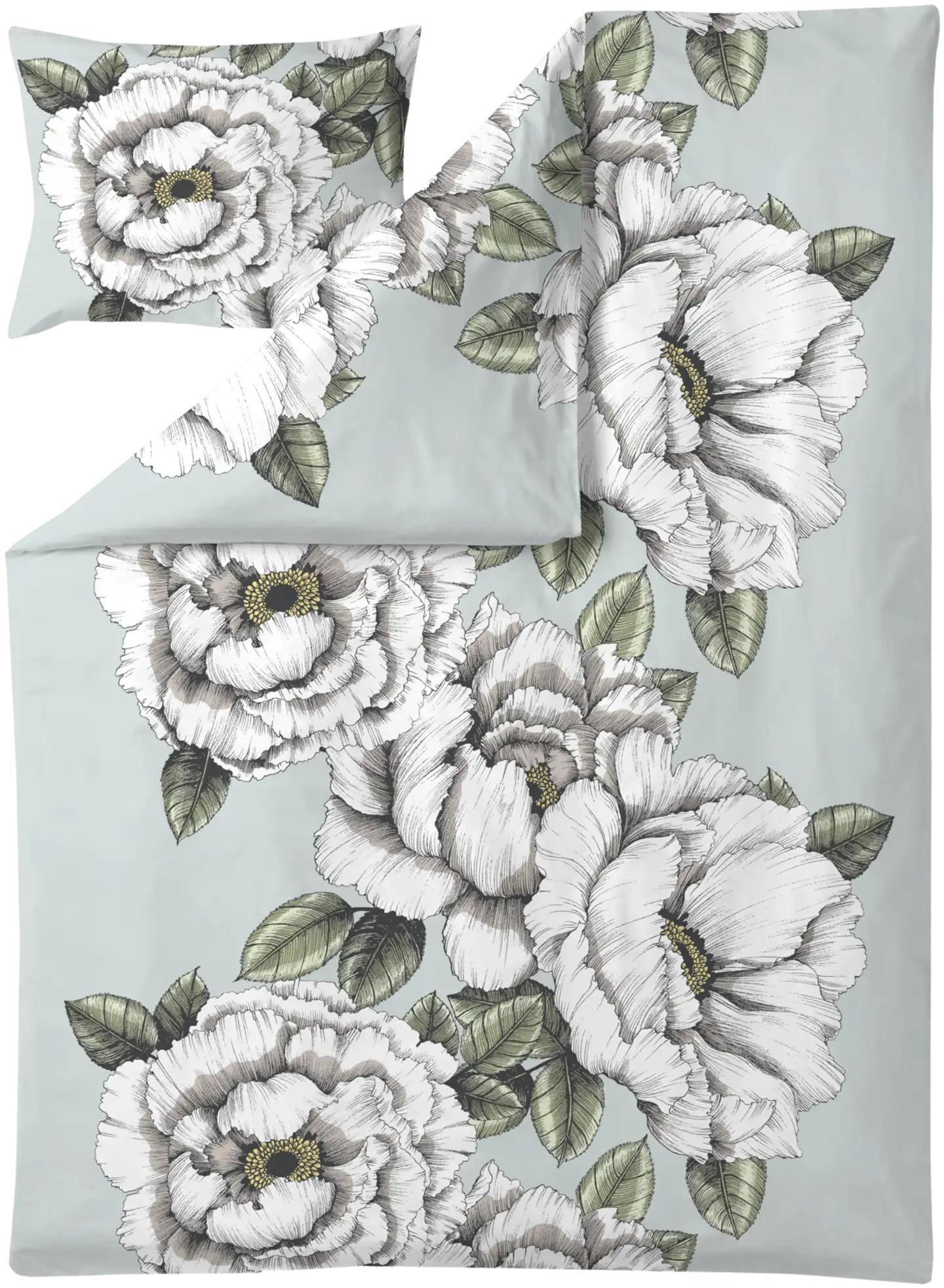 Vallila pussilakanasetti Alma 150x210 cm sage