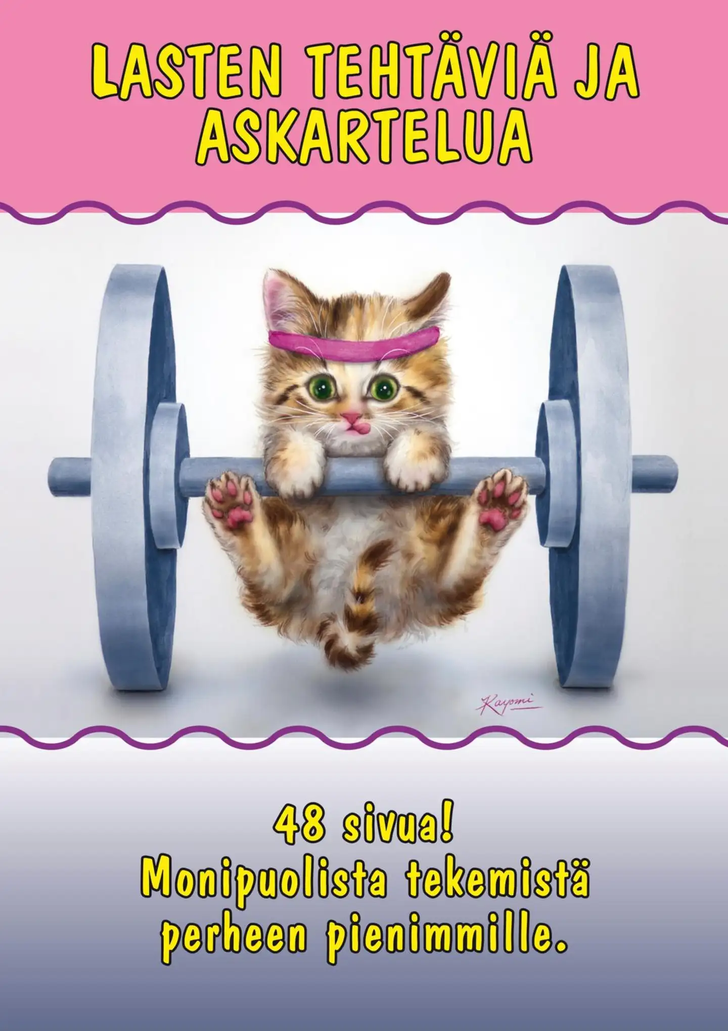 Lasten tehtäviä ja askartelua -kirja - 4