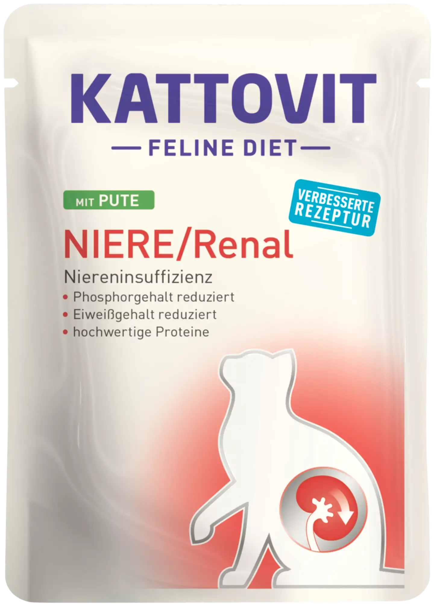 Kattovit Niere/Renal kissan erikoisravinto munuaisongelmiin annospussi kalkkuna 85 g