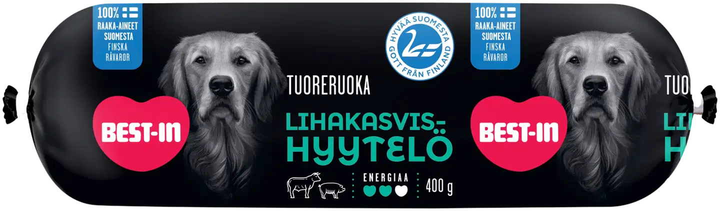 Best-In Lihakasvishyytelö Koiran Tuoreruoka 400g