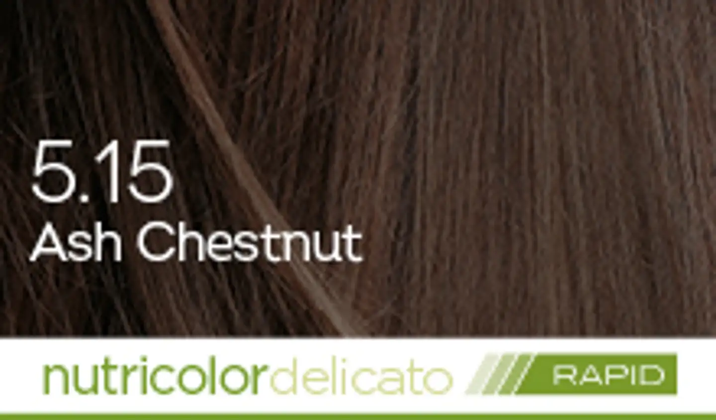 Biokap nutricolor delicato rapid 5.15 ash chestnut - 3