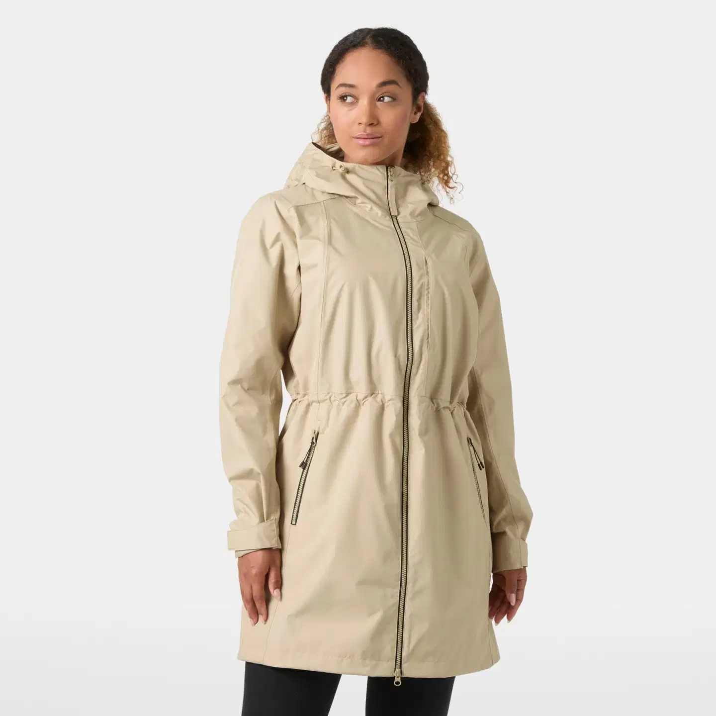 Helly Hansen naisten parkatakki W Westport Raincoat 54342 - HH khaki - 3