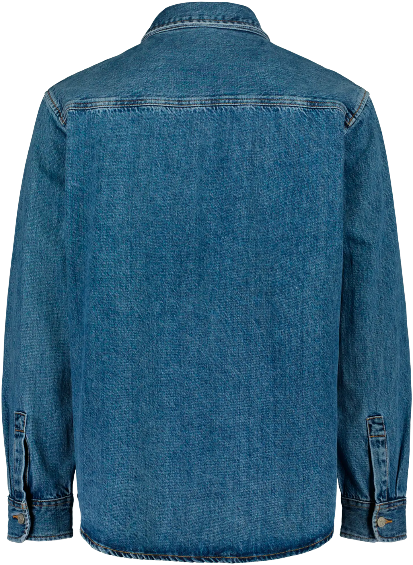 WKLY. miesten denimpaitatakki 194W312409 - DK INDIGO - 2