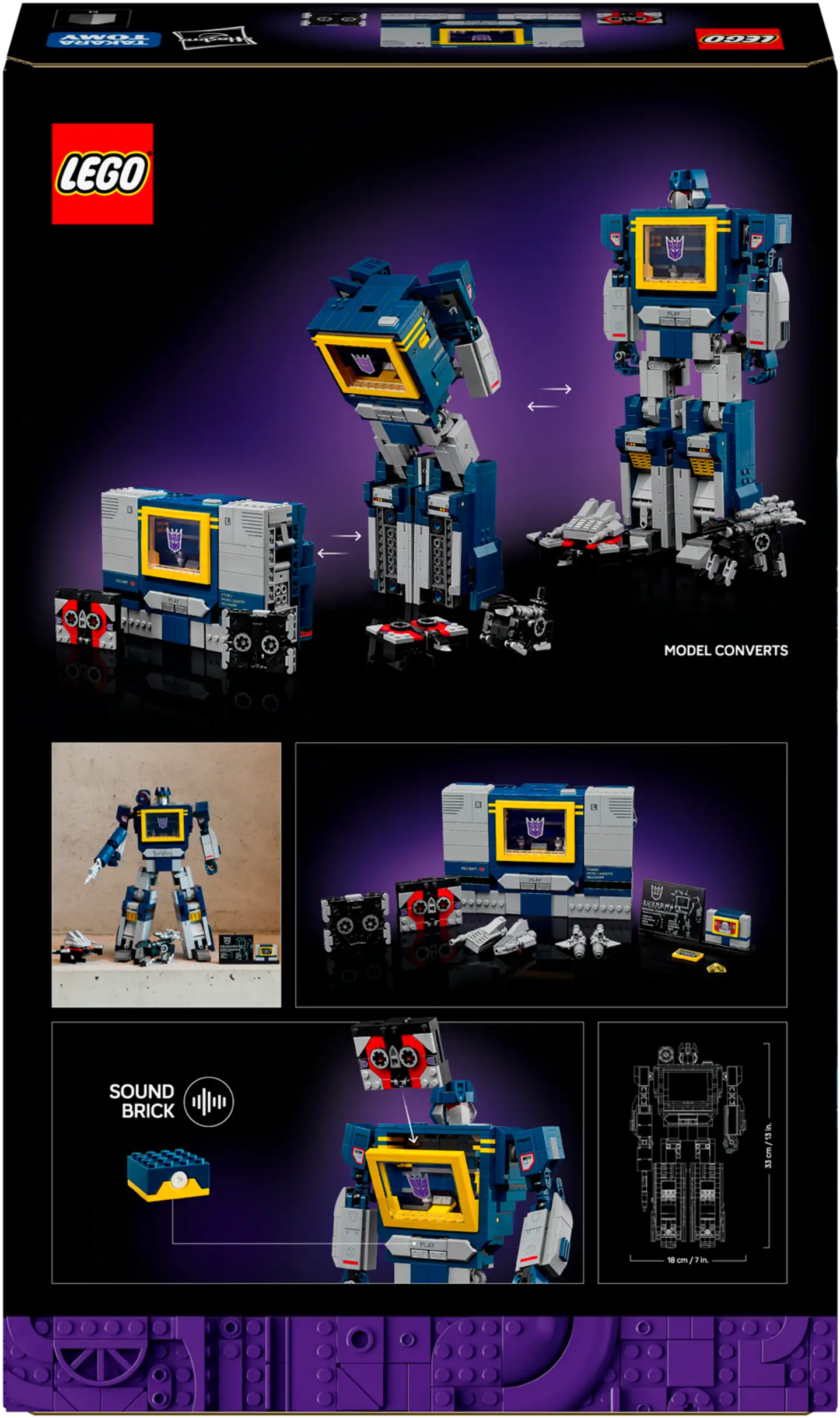 LEGO® Icons 10358 Transformers: Soundwave - 4