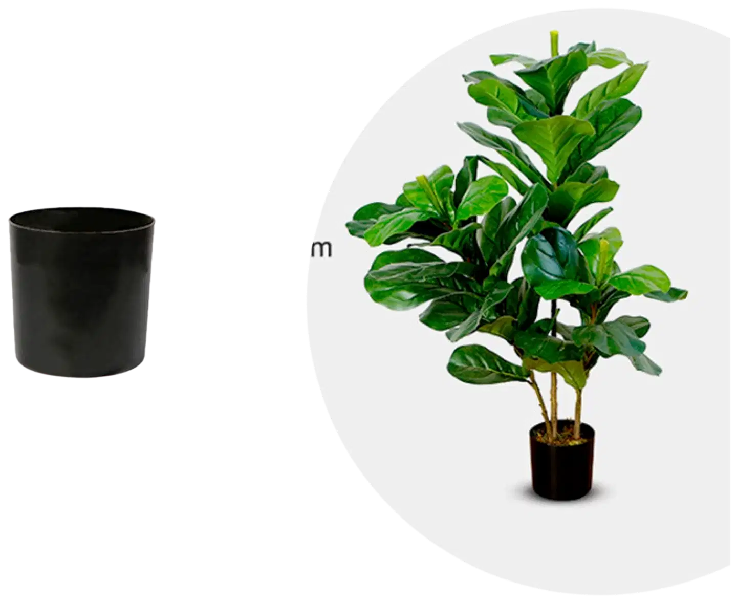 Lykke tekokasvi fiddle-leaf fig 85cm - 2