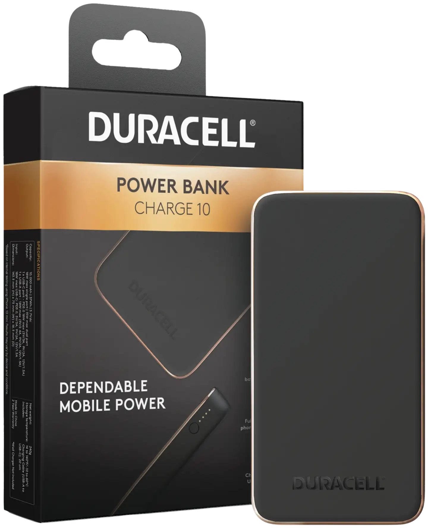 Duracell Varavirtalähde Charge 10 PD18W - 2