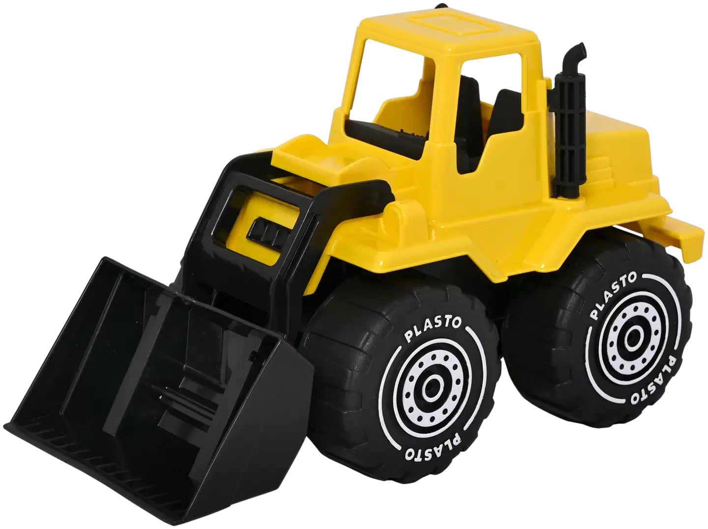 Plasto kauhakuormaaja, keltainen, 30 cm