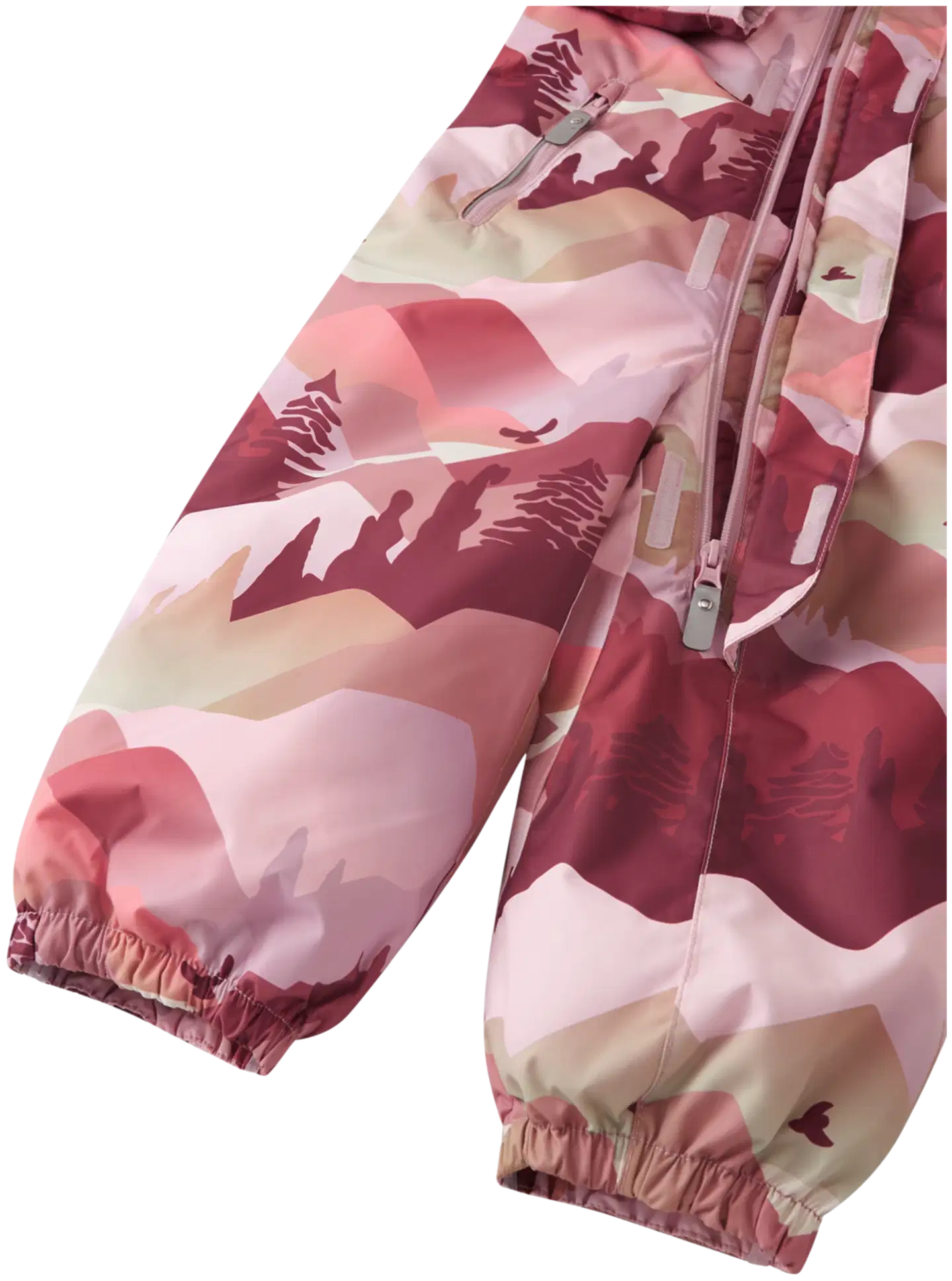 Reima vauvojen toppahaalari Puhuri - Grey Pink - 5