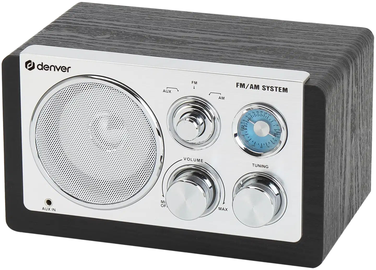 Denver radio TR-63B musta - 2