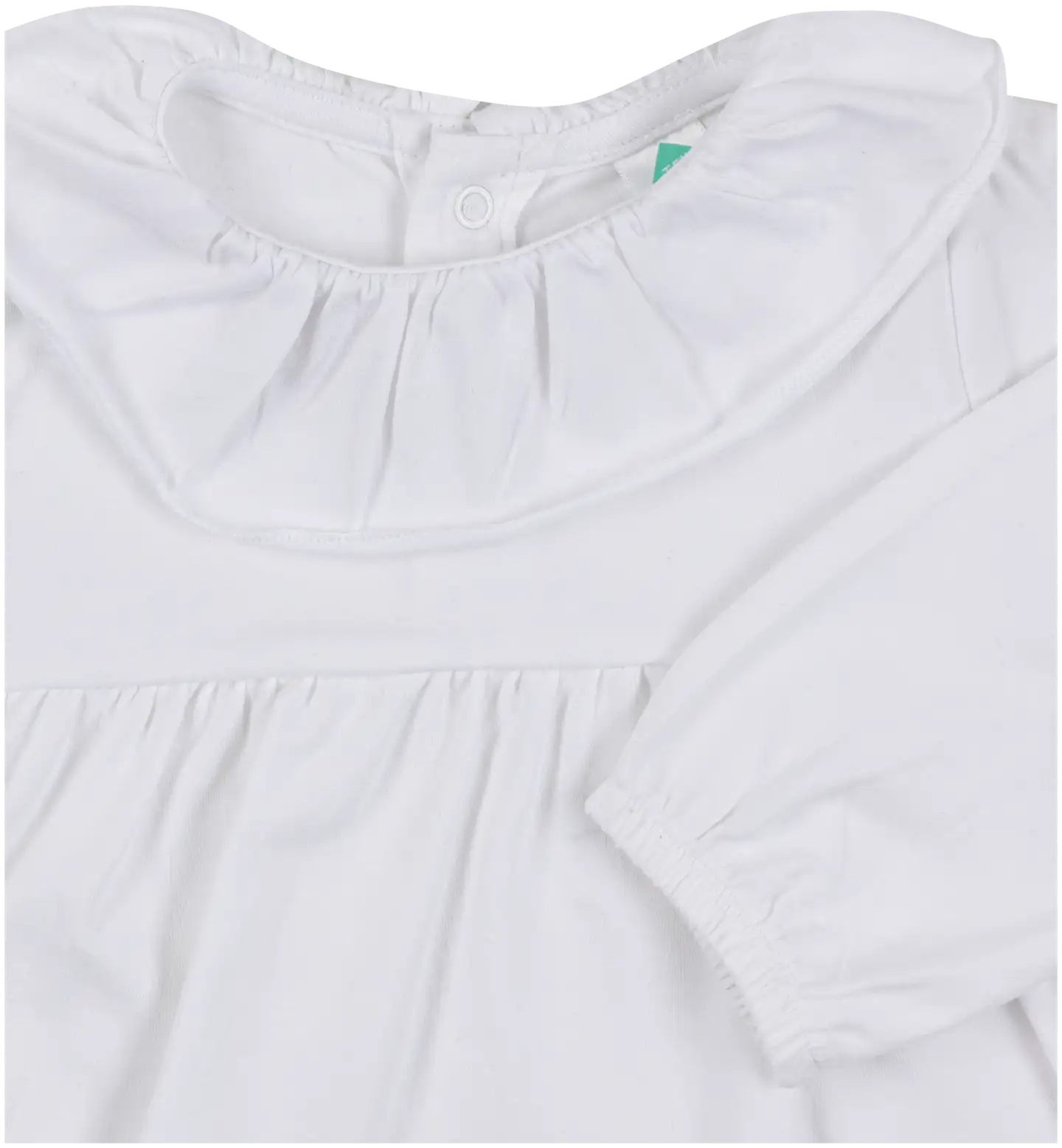 TEX BABY vauvojen frillapusero I980390 - WHITE 1 - 3