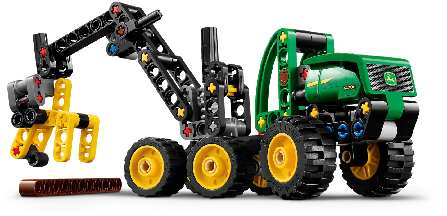 LEGO® Technic 42218 Pyörillä varustettu John Deere 1470H ‑harvesteri - 6