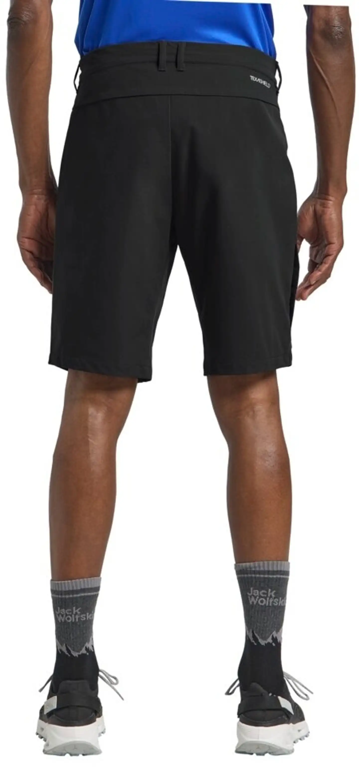 Jack Wolfskin miesten pico trail shorts m shortsit A63908 - phantom - 5