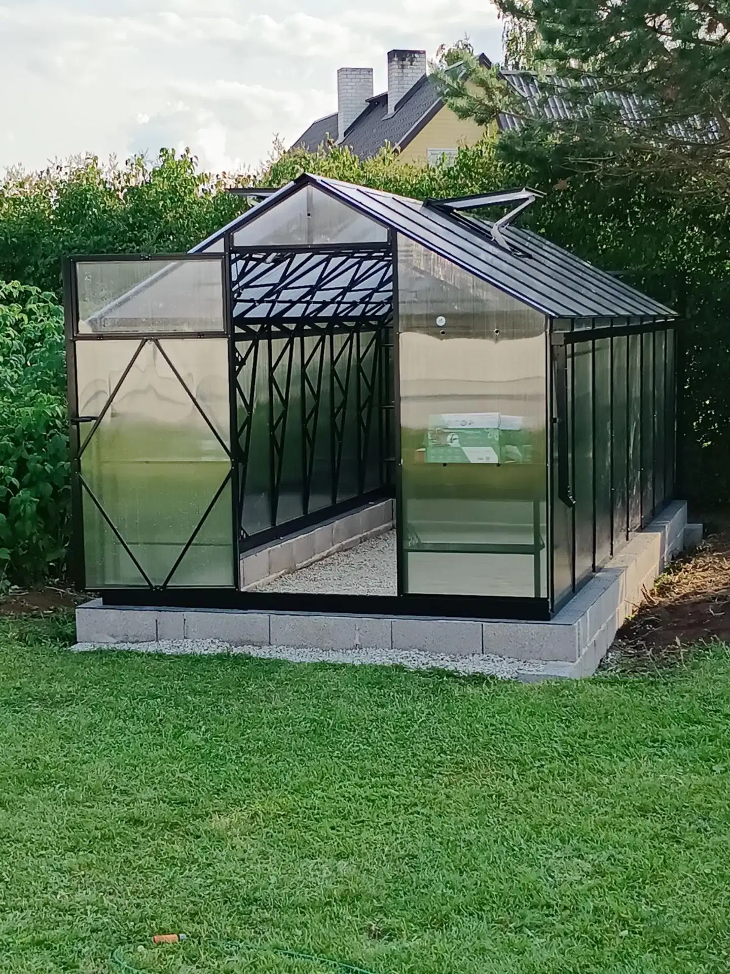 Ecoslider kasvihuone Lux 2.5 X 6.9 - 7