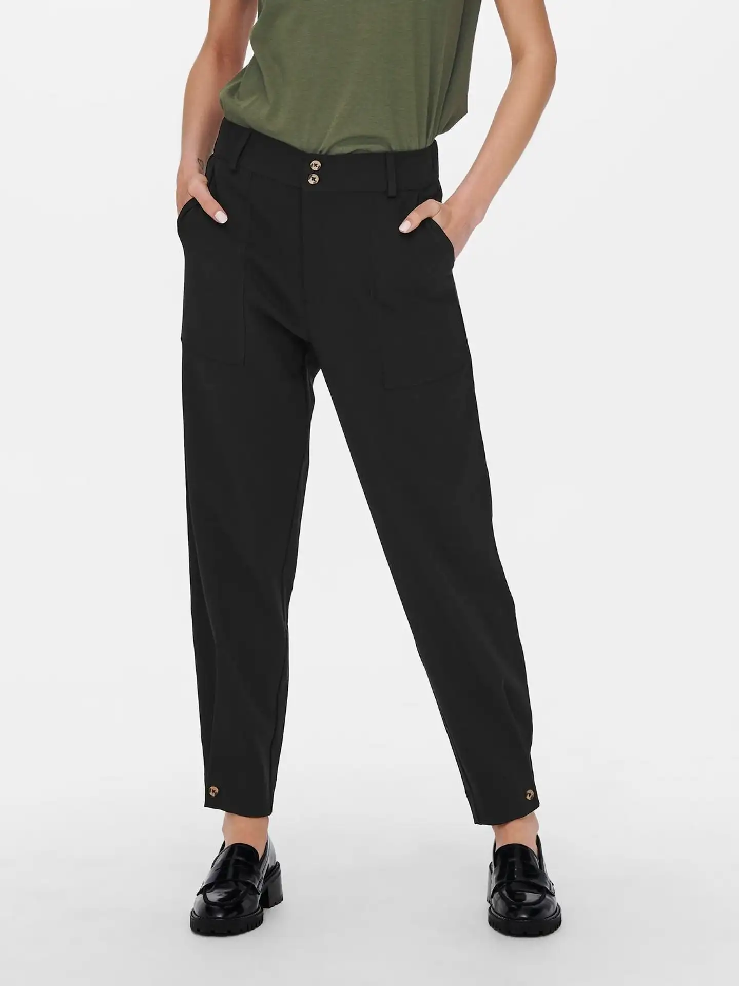 JDY naisten  housut Jdypen - BLACK - 3
