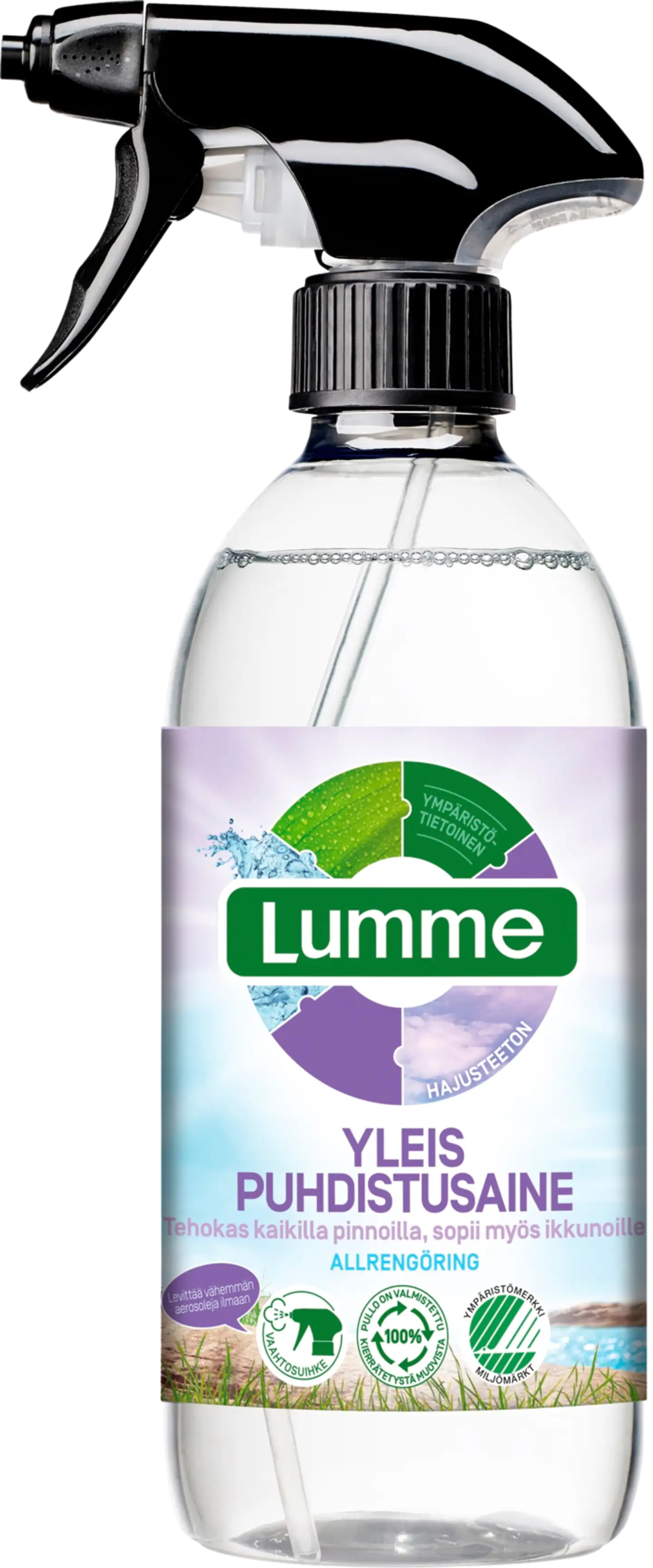 Lumme hajusteeton yleispuhdistussuihke 500ml