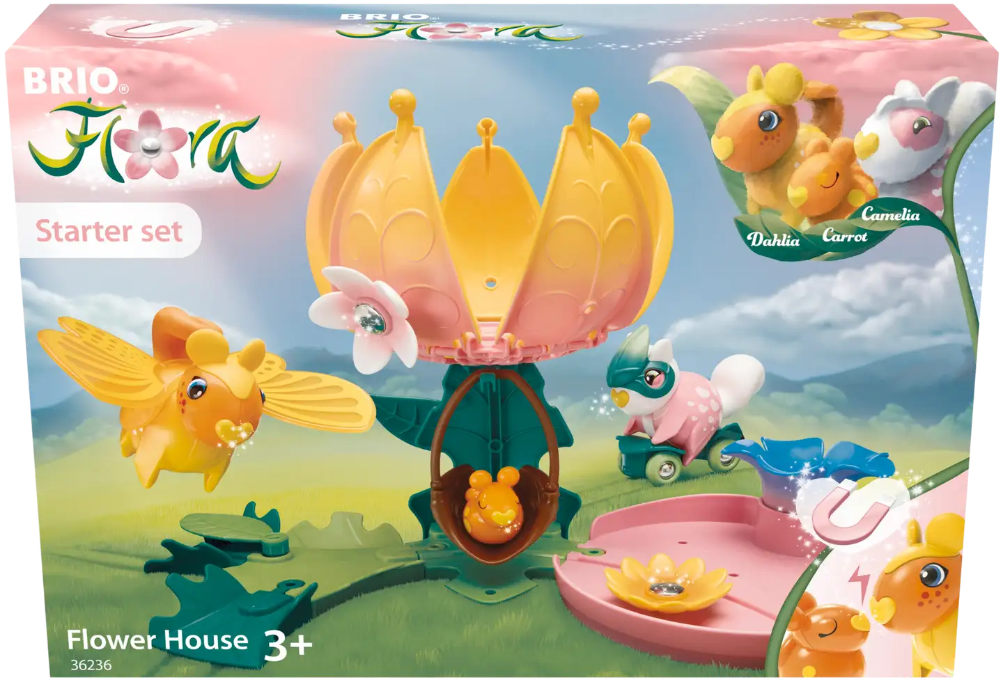 BRIO Flora Kukkatalo -setti - 1