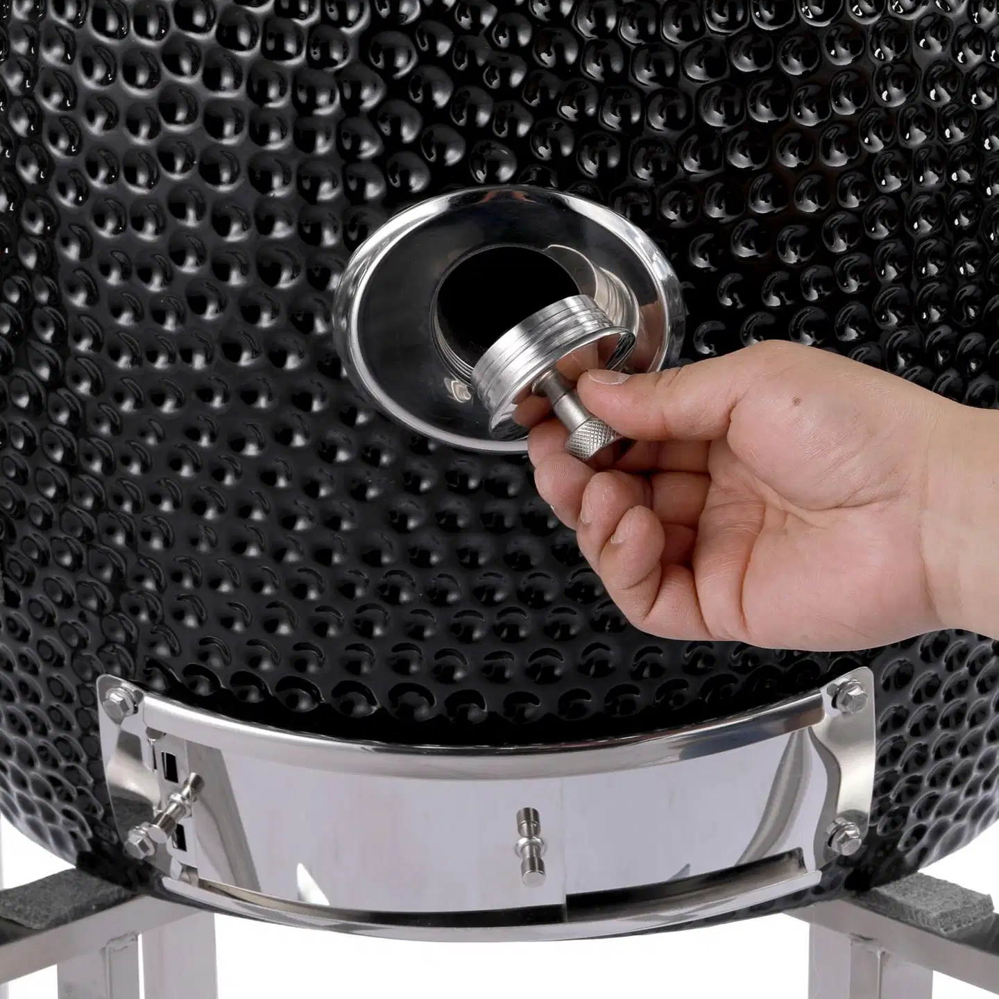 Kamado Sumo Signature Pro hiiligrilli - musta - 12