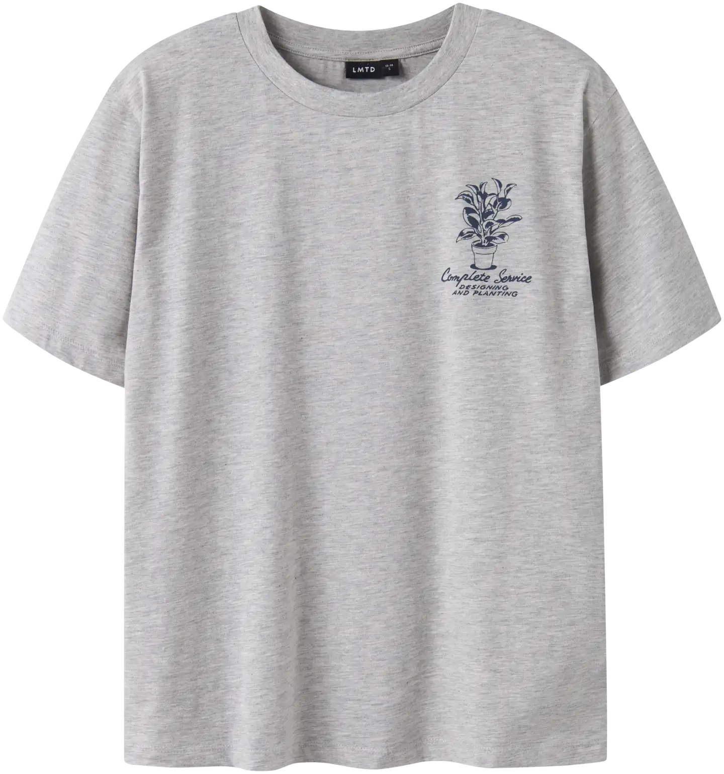 LMTD lasten t-paita - Light Grey melange - 1