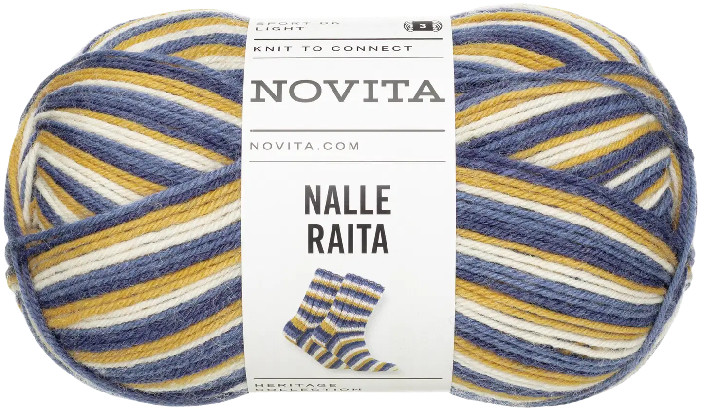 Novita lanka Nalle Raita 100g merikapteeni 8481 - 1