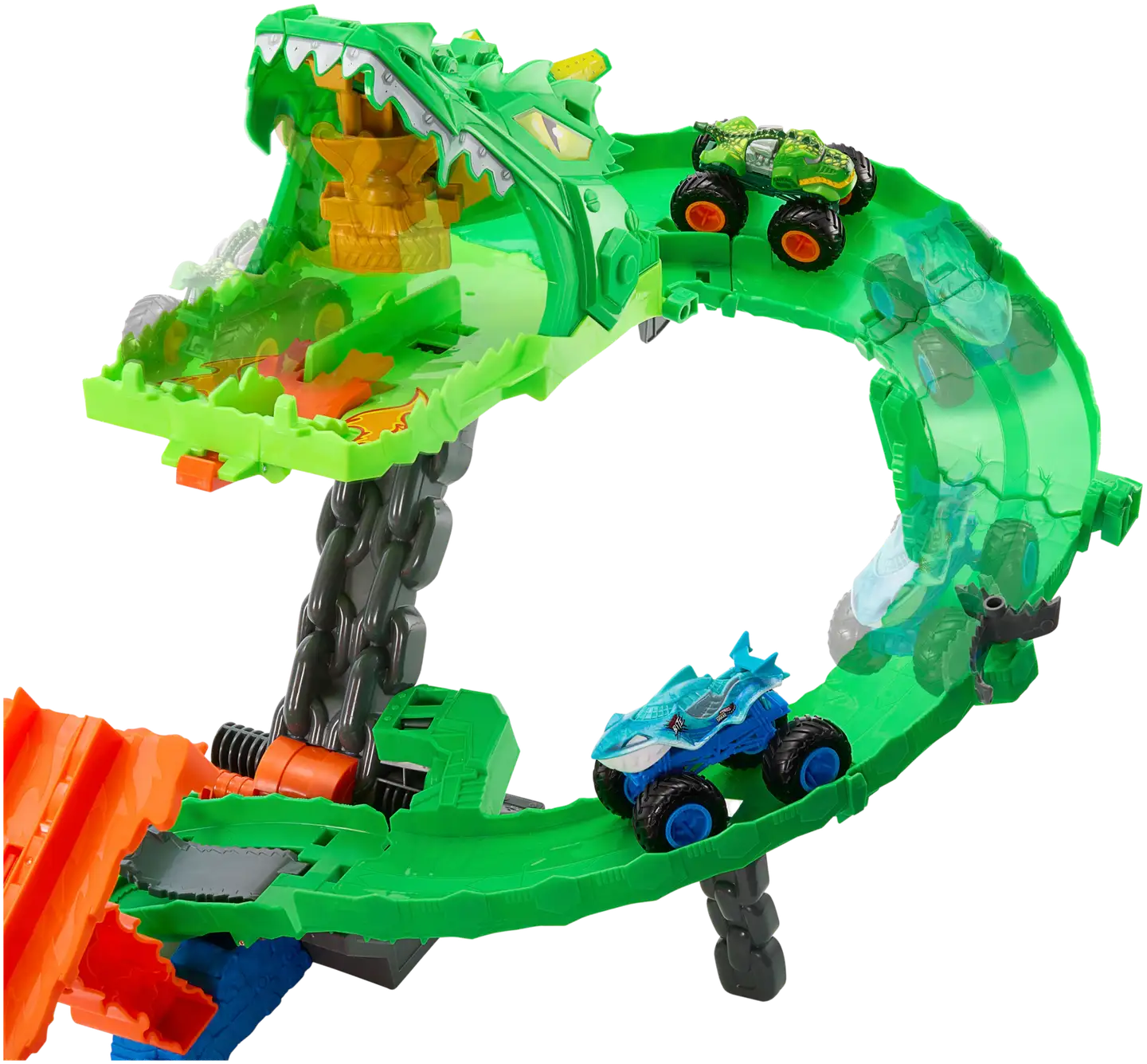 Hot Wheels Monster Trucks Dragon Destruction -Autorata - 3