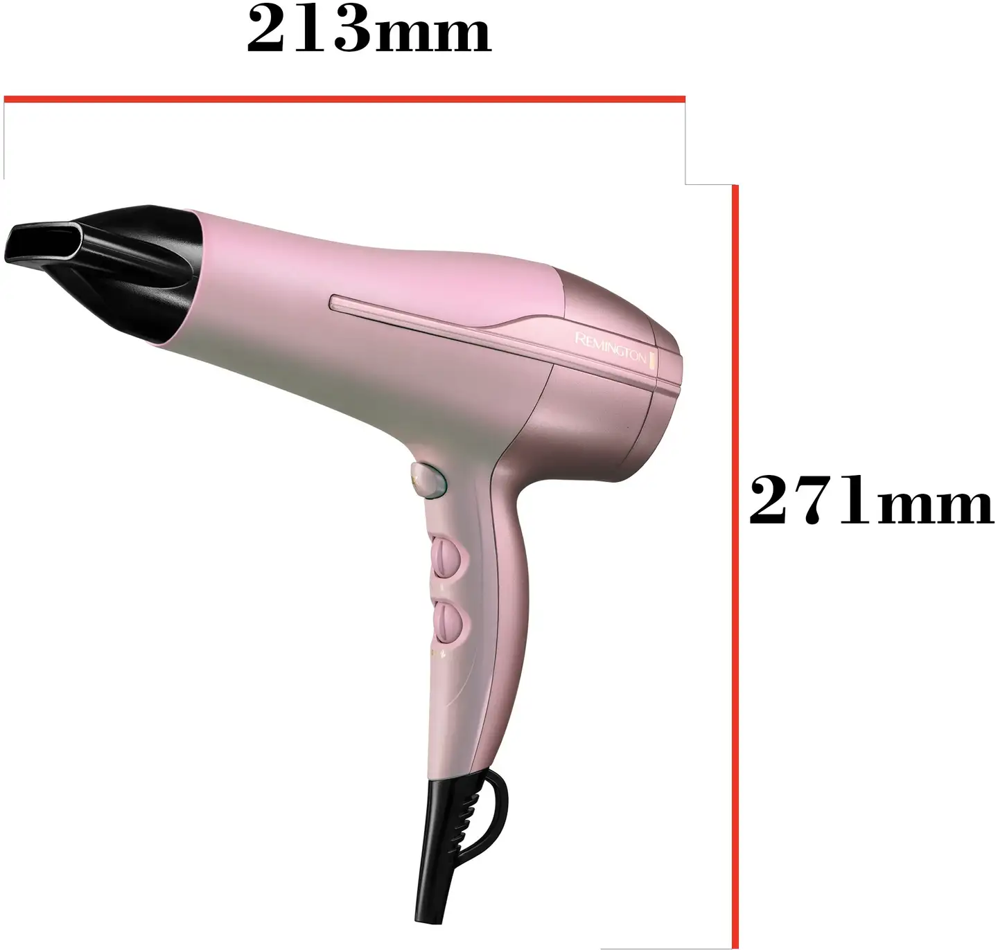 Remington hiustenkuivain Coconut Smooth D5901 - 4