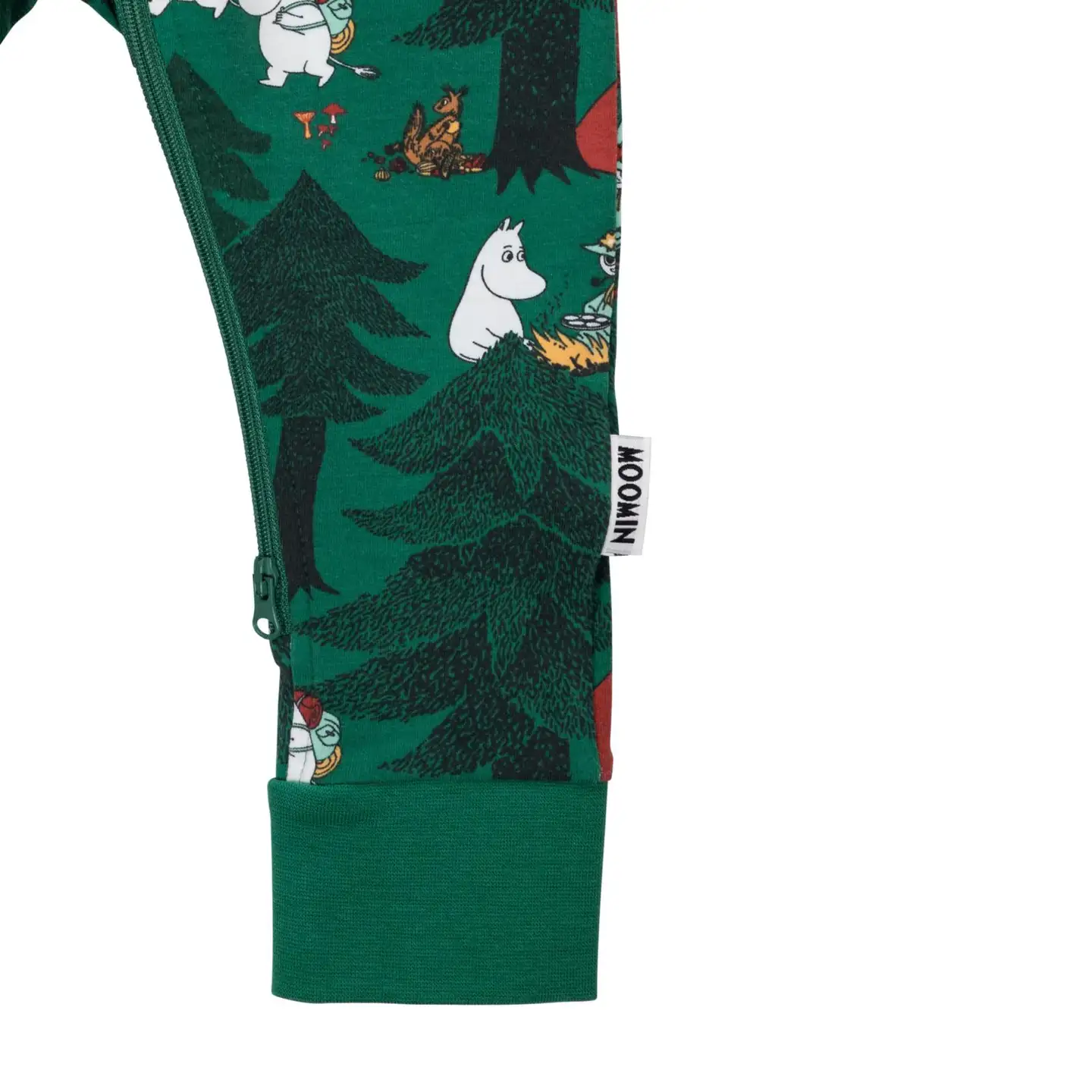 Martinex Muumi vauvojen pyjama Telttailu 588684 - VIHREÄ - 3
