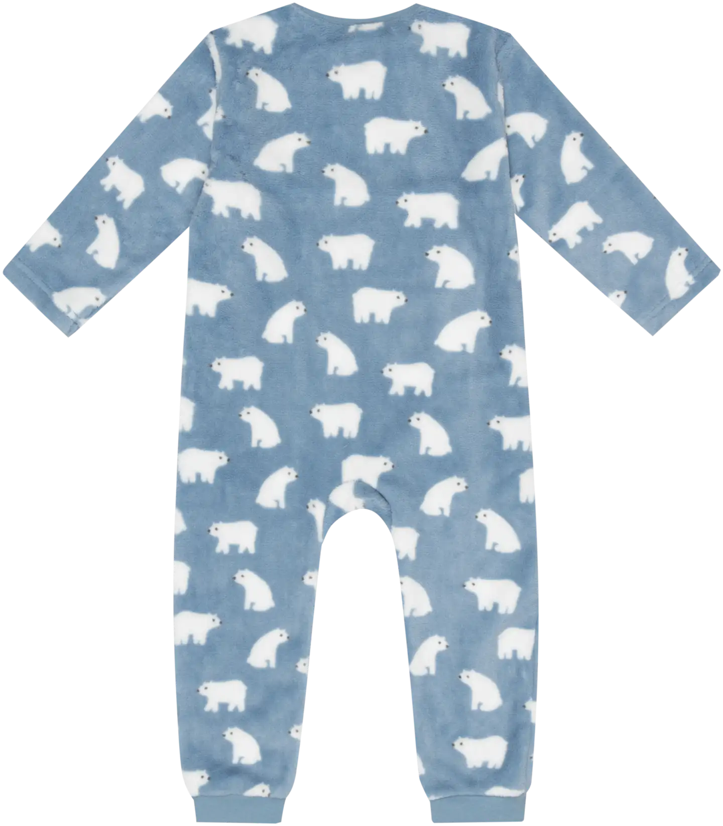 TEX BASIC vauvojen potkupuku fleeceJääkarhu - Sky - 2