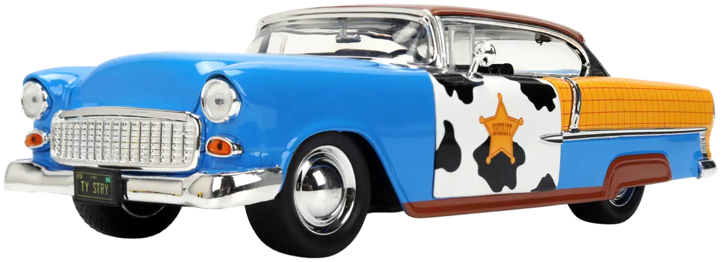 Jada Disney Toy Story Woody 1955 Chevrolet Bel Air, 19 cm, 1:24, die-cast - 7